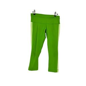 Lululemon Leggings Womens 6 Run Proceed With Speed Crop Frond Faded Zap